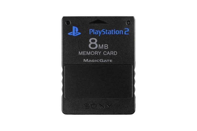 Black PS2 Memory Card 8mb | PS2 | OFFICIAL | Tested and working