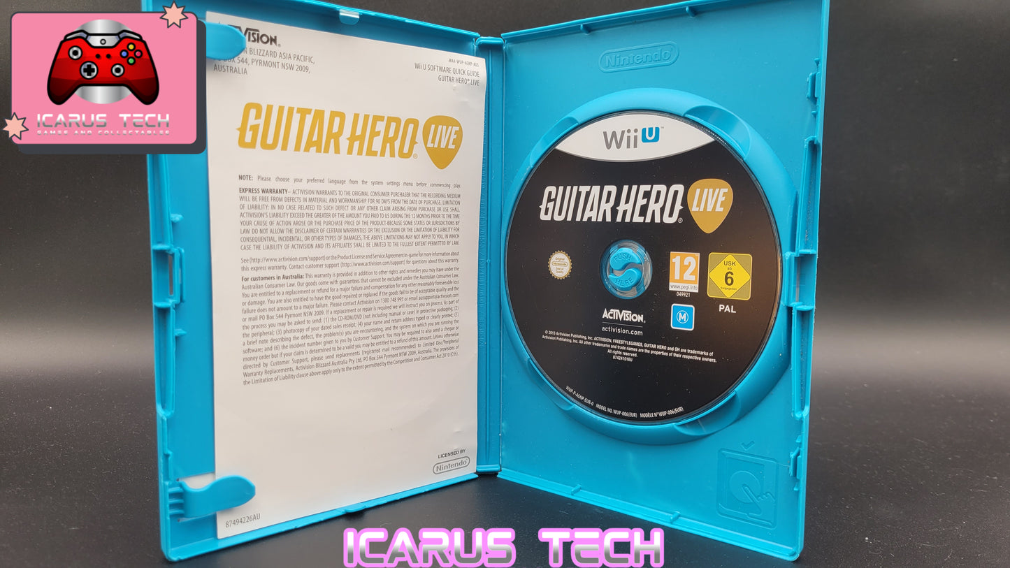 Guitar Hero Live | WiiU | PAL | CIB