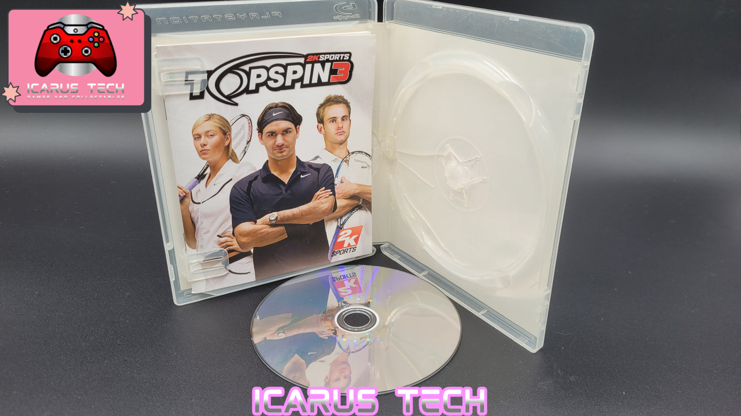 Top Spin 3 | PS3 | PAL | CIB