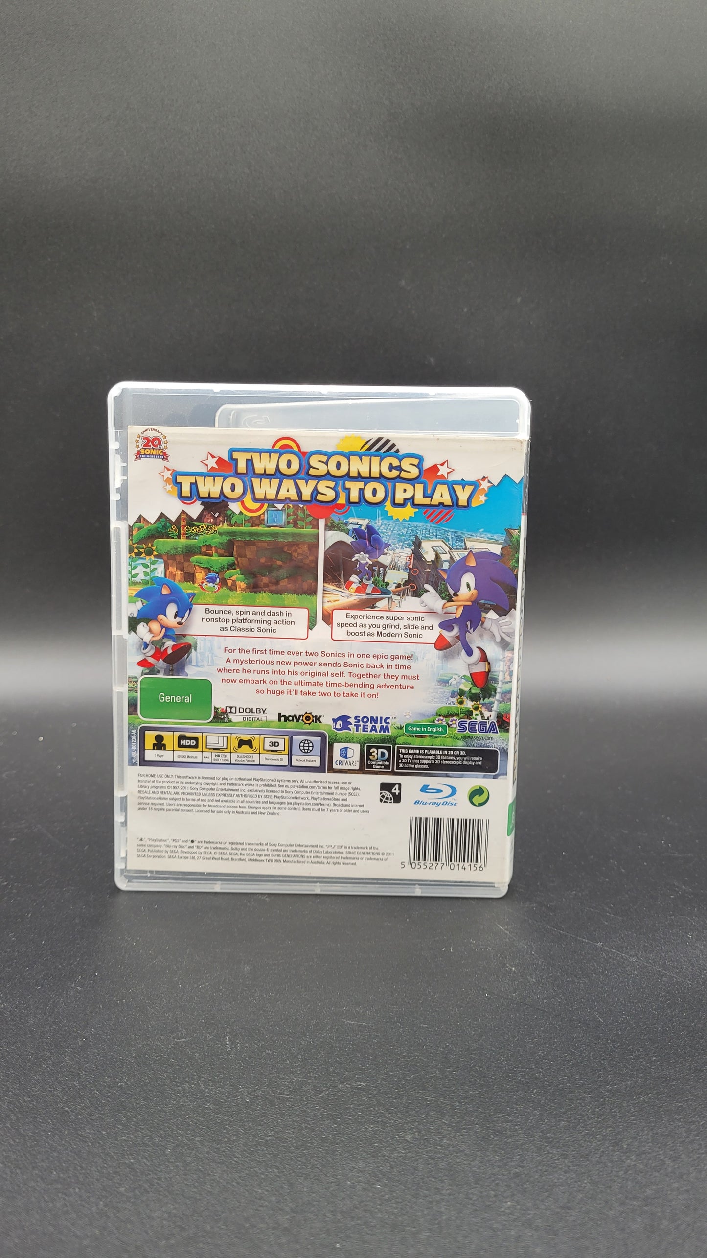 Sonic Generations | PS3 | PAL | CIB