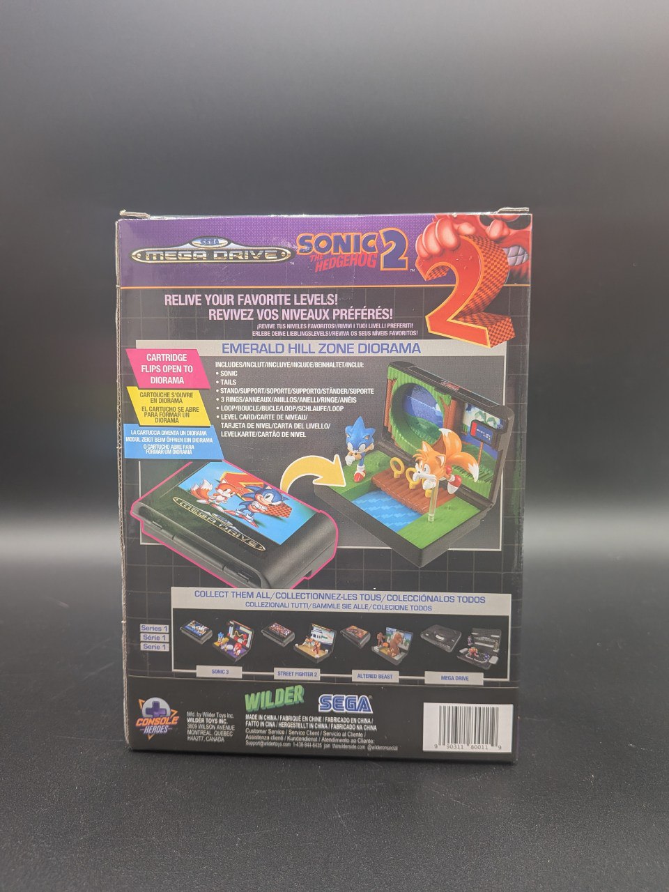 Sonic The Hedgehog 2 Mega Drive Diorama | Collectable