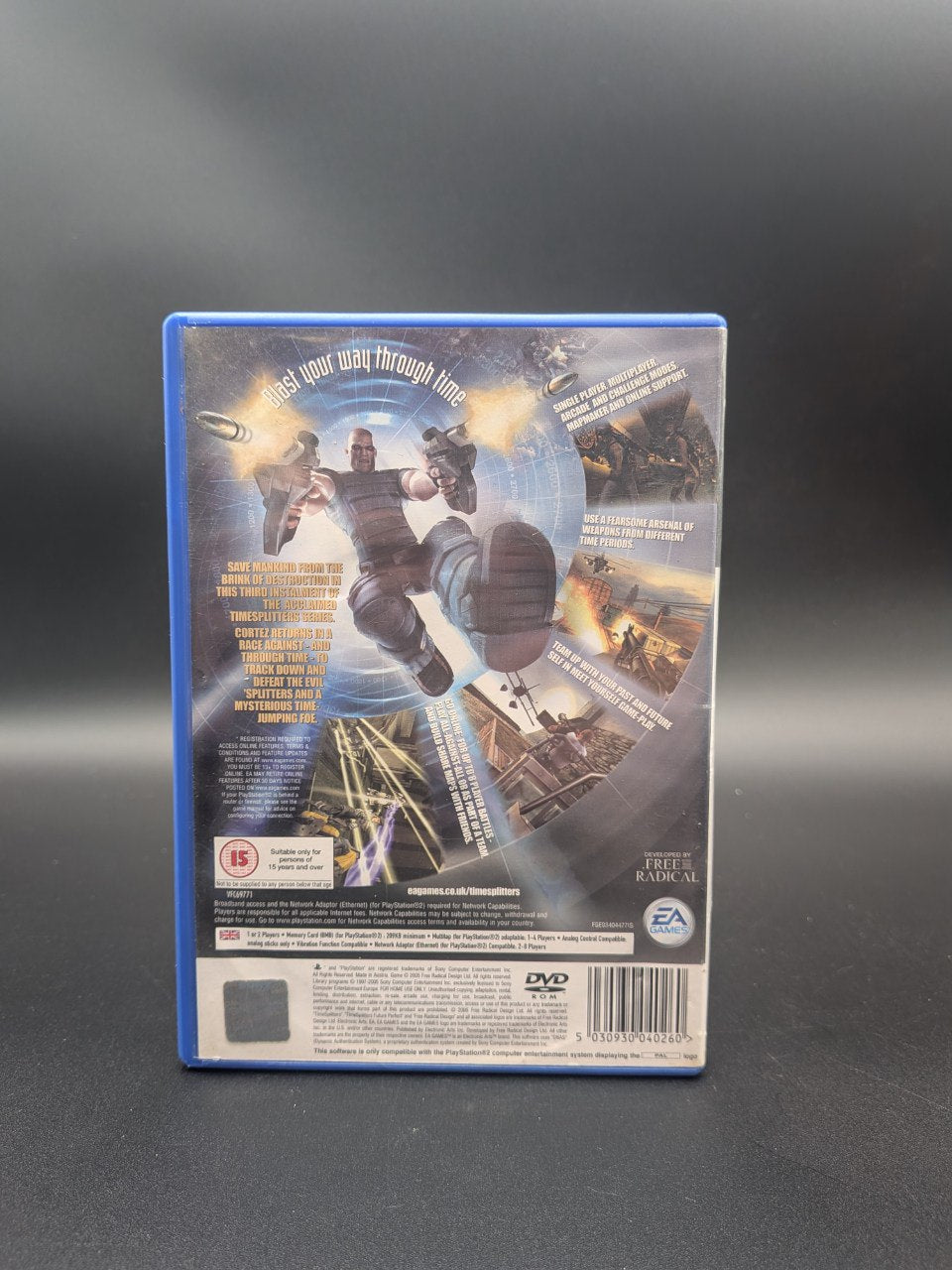 Time Splitters Future Perfect | PS2 | PAL | no manual