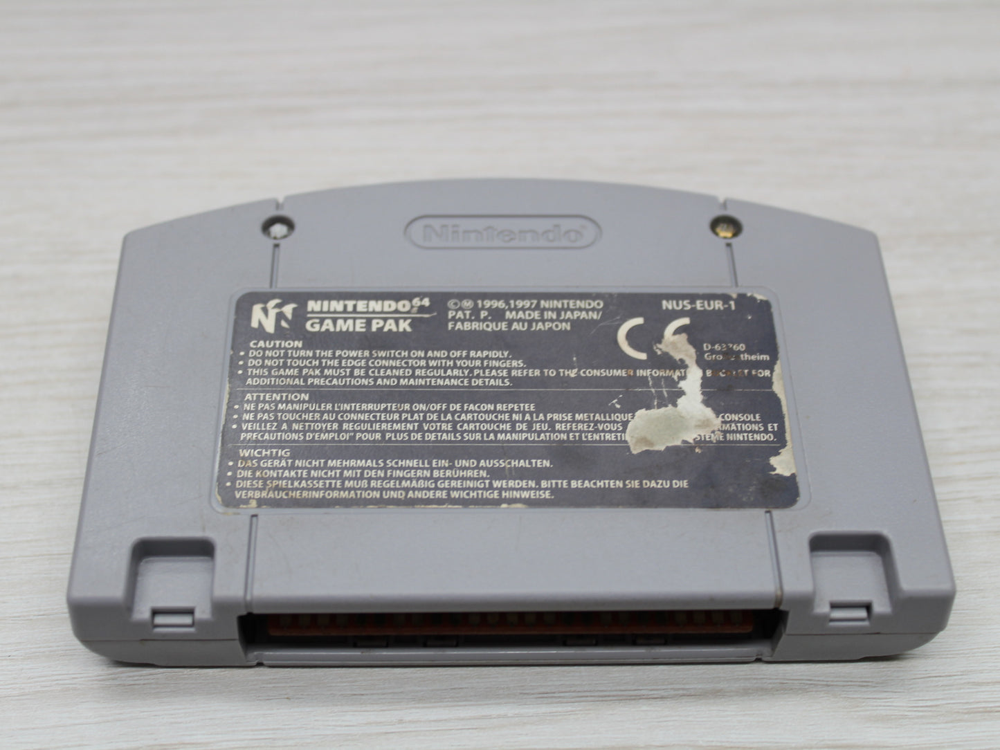 G.A.S.P | Nintendo 64 | PAL | Cart Only | 12 Month Warranty