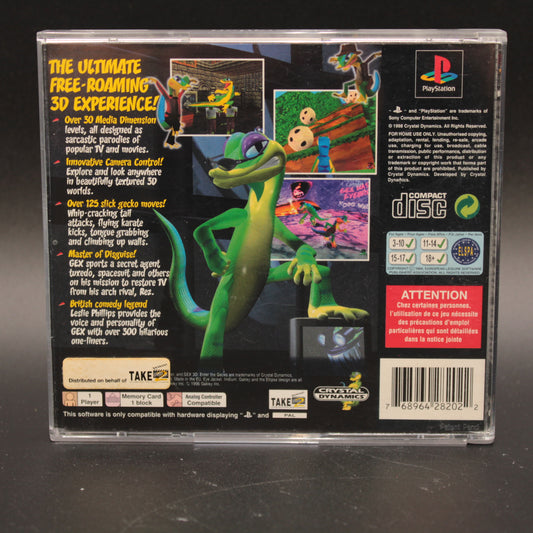 Gex 3D Enter the Gecko | Playstation | PAL | Complete