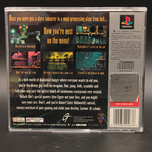Oddworld Abe's Oddysee | Playstation | PAL | Complete