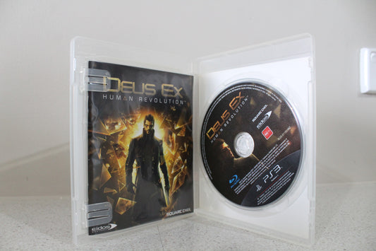 Deus Ex: Human Revolution | PS3 | PAL | Complete With Manual