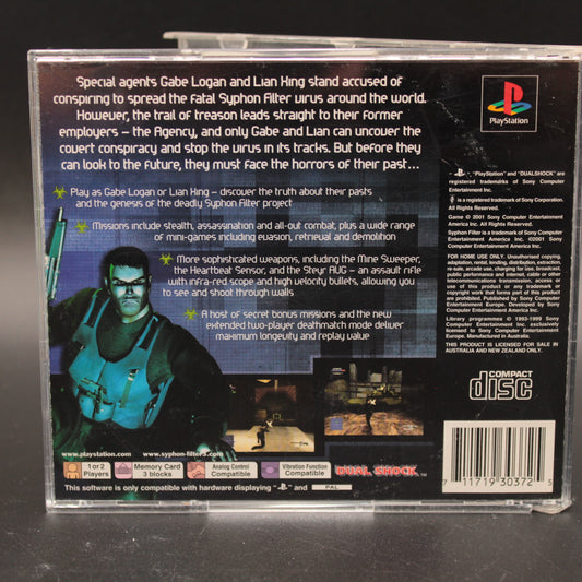 Syphon Filter 3 | Playstation | PAL | Ex-Rental
