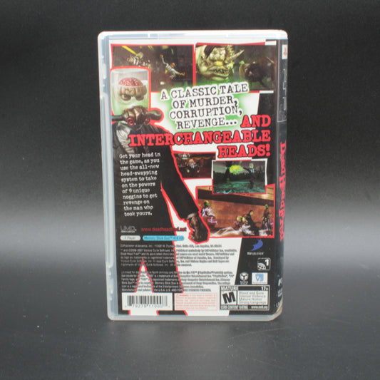 Dead Head Fred | Playstation Portable | NTSC-U | CIB | REGION FREE