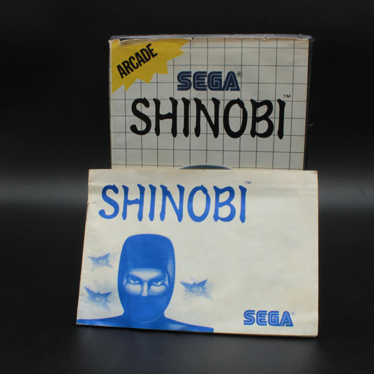 Shinobi Arcade | Sega Master System | PAL | Complete