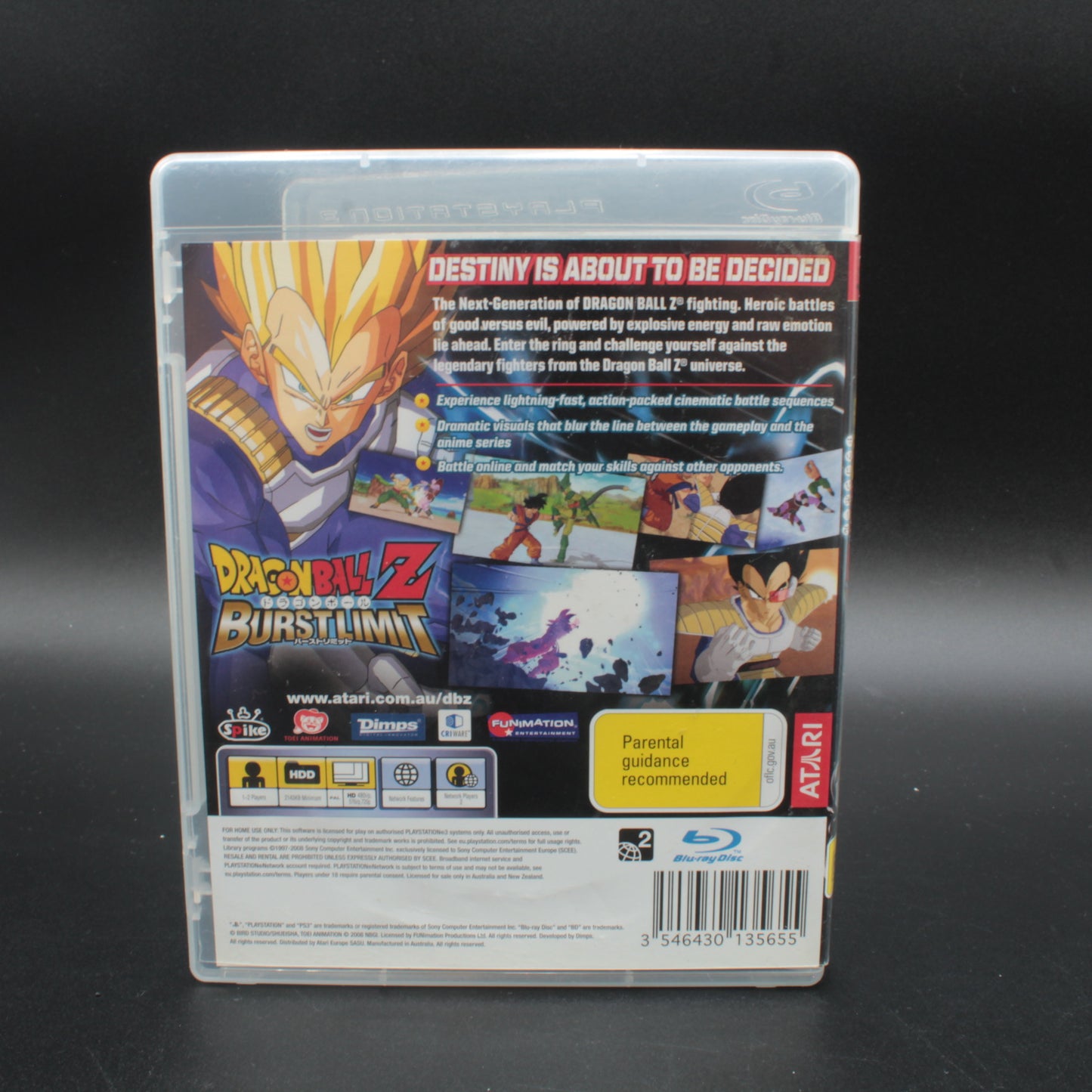 Dragon Ball Z: Burst Limit | PS3 | PAL | Complete