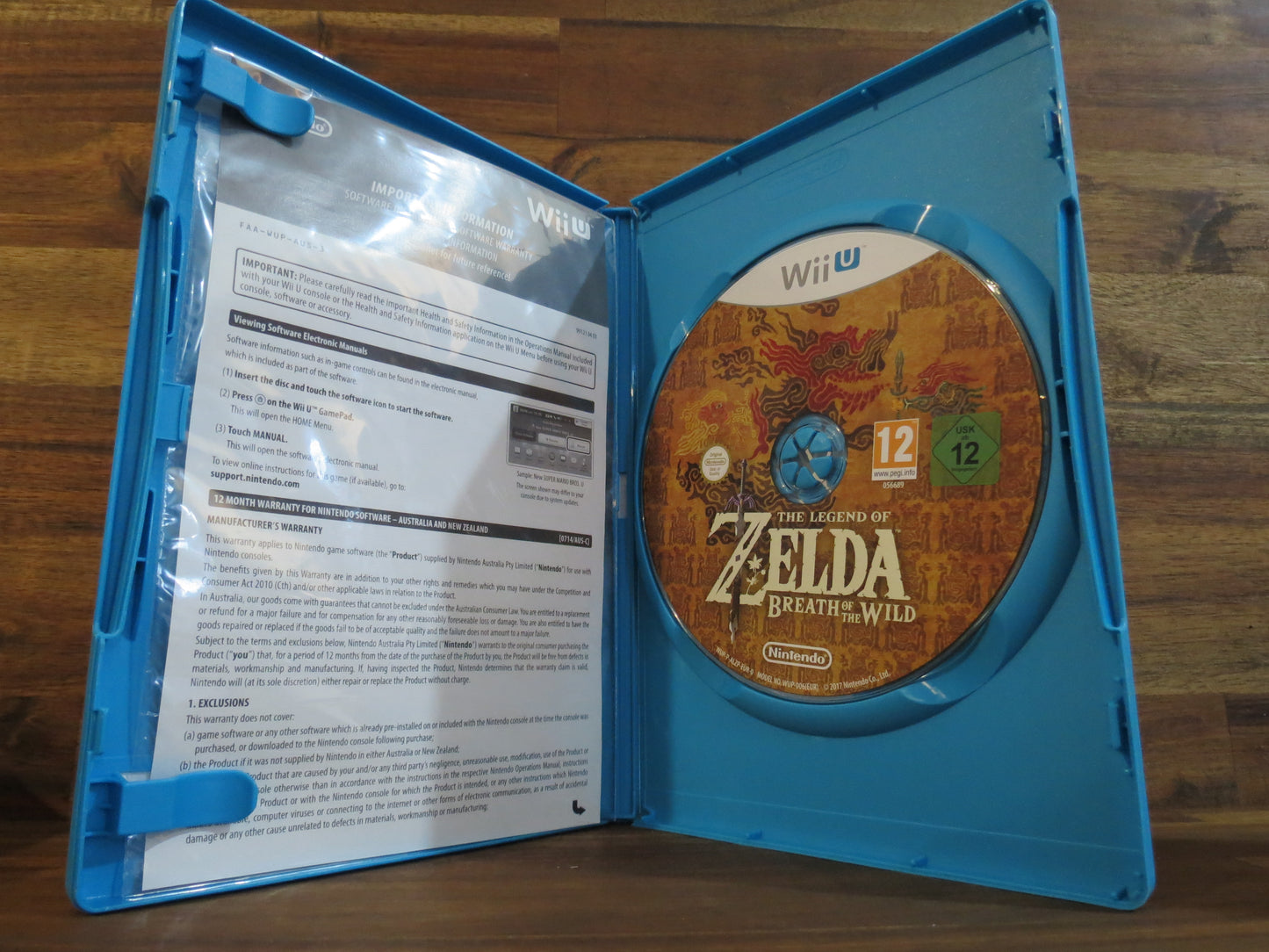 Breath of the Wild | WiiU | PAL | Complete with manual