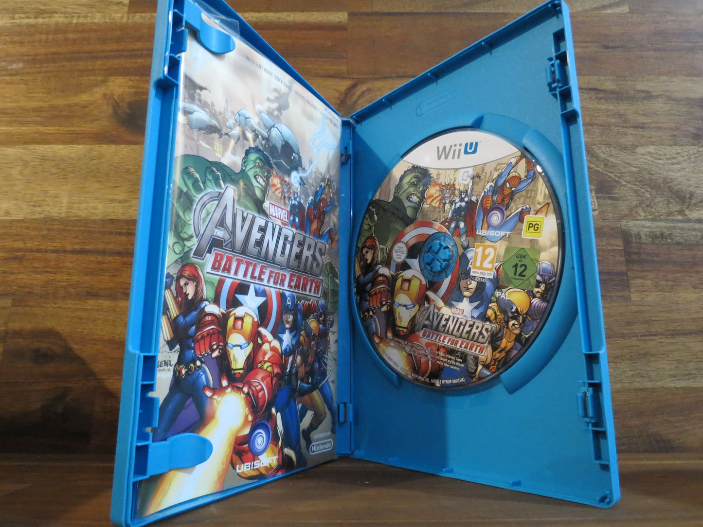 Avengers Battle for Earth | WiiU | PAL | Complete with manual