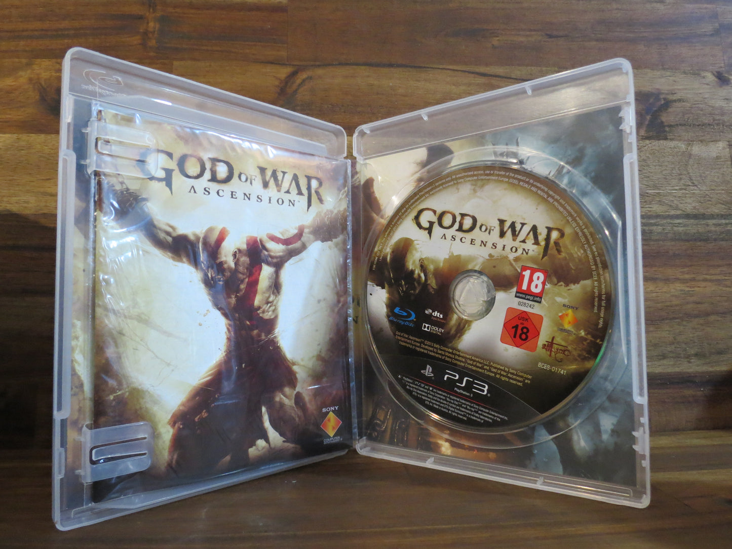 God of War Accension | PS3 | PAL | Complete with Manual and Demo Slip