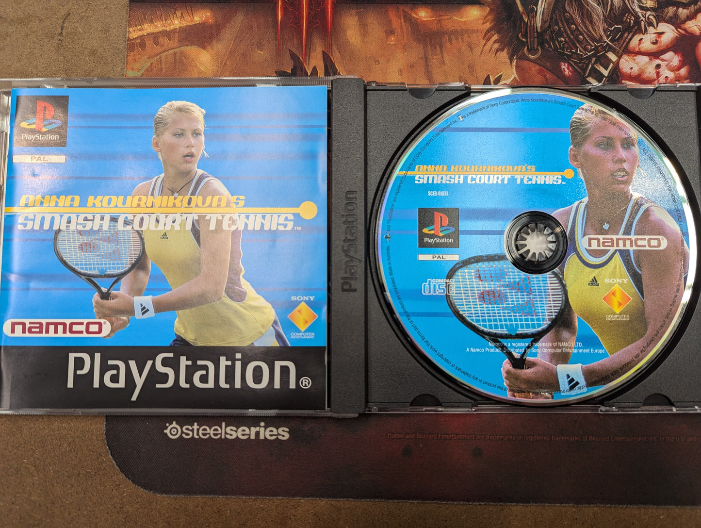 Anna Kournikova's Smash Court Tennis | PS1 | PAL | CIB