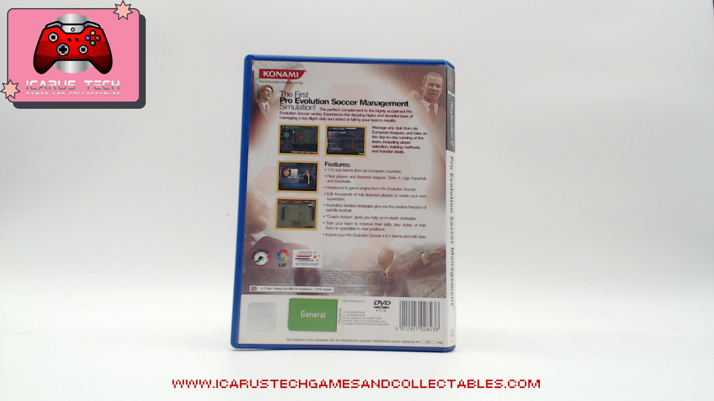 Pro Evolution Soccer Management | PS2 | PAL | CIB
