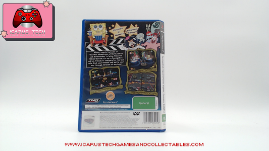 SpongeBob SquarePants Lights Camera Pants | PS2 | PAL | CIB