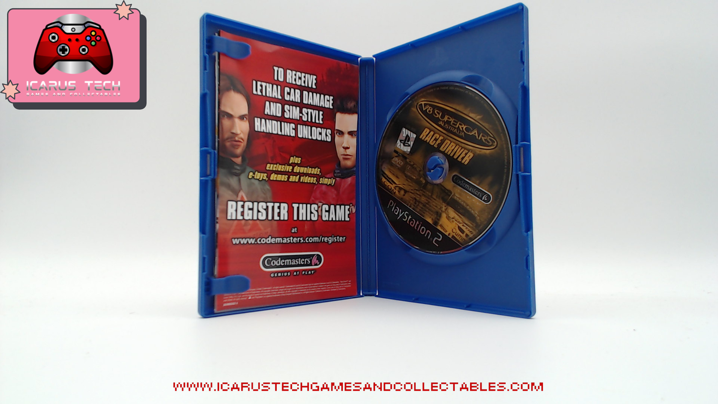 V8 Supercars Australia: Race Driver | PS2 | PAL | CIB