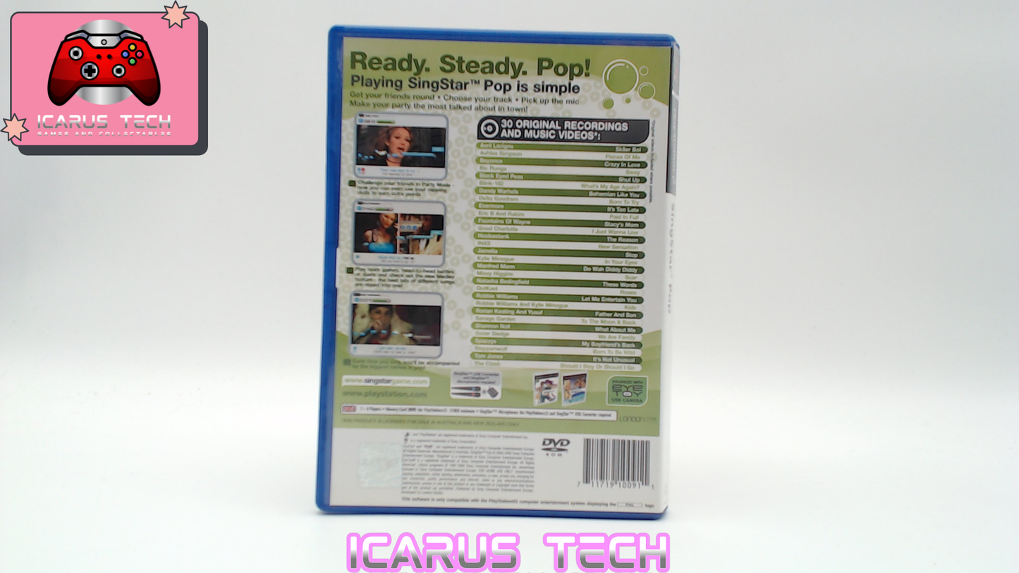SingStar Pop | PS2 | PAL | CIB
