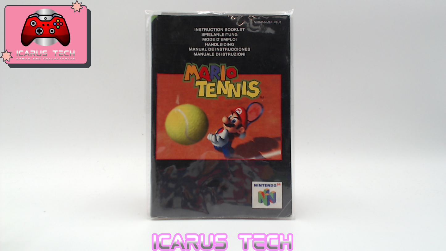 Mario Tennis | N64 | Manual