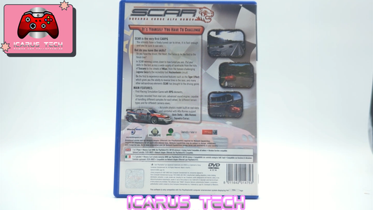 S.C.A.R.: Squadra Corse Alfa Romeo | PS2 | PAL | No Manual