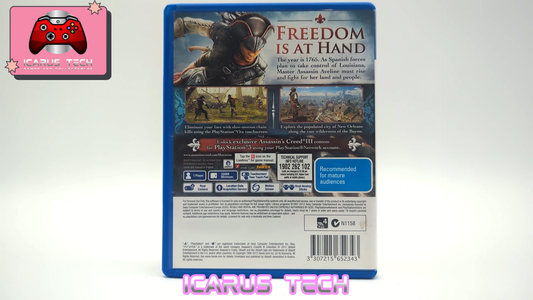 Assassin's Creed III Liberation | PSV | PAL | CIB