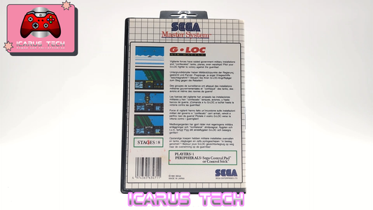 G-LOC Air Battle | SMS | PAL | CIB