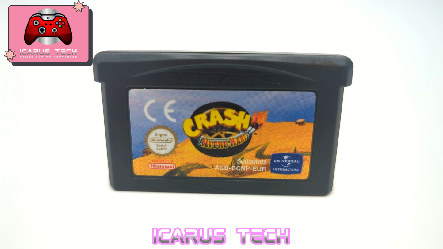 Crash Nitro Kart | GBA | PAL | Cart Only
