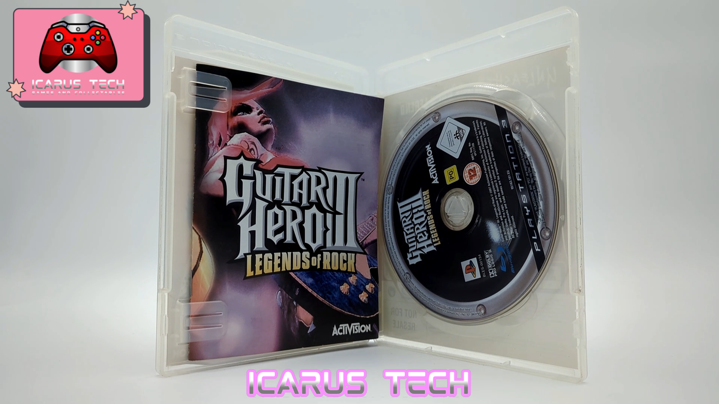 Guitar Hero III Legends of Rock | PS3 | PAL | CIB