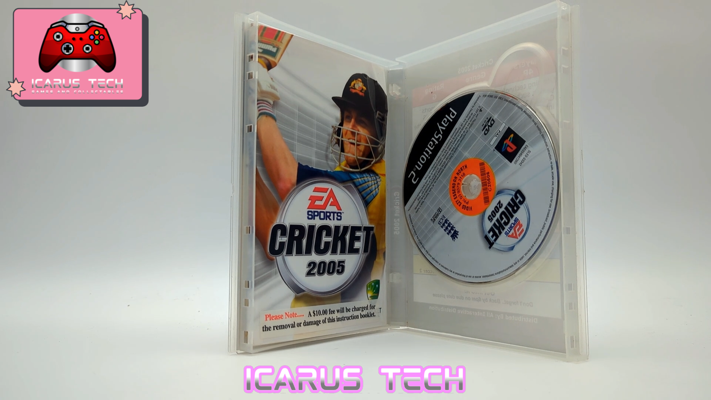 Cricket 2005 | PS2 | PAL | Ex-Rental