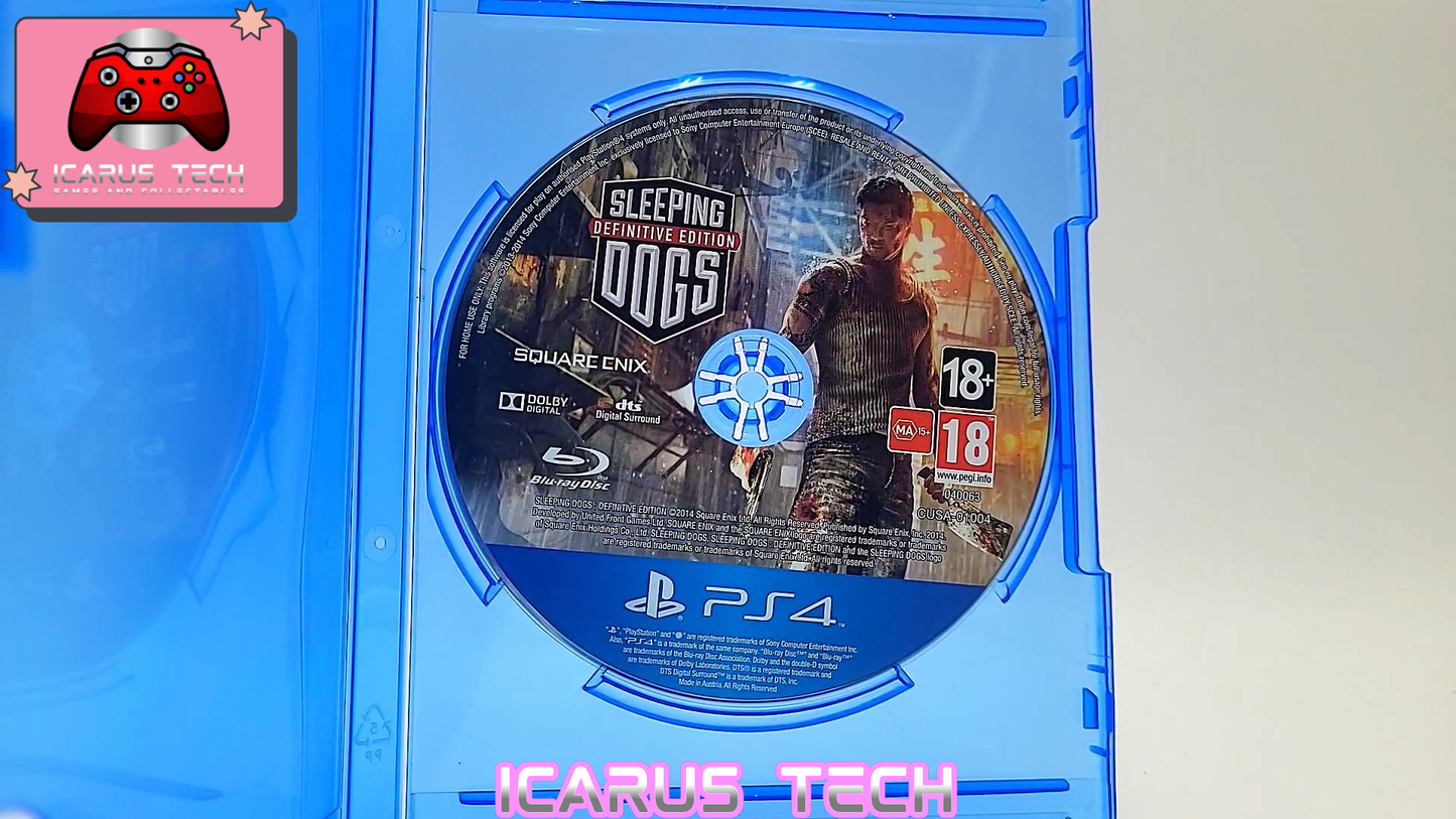 Sleeping Dogs Definitive Edition | PS4 | PAL | Disc Only