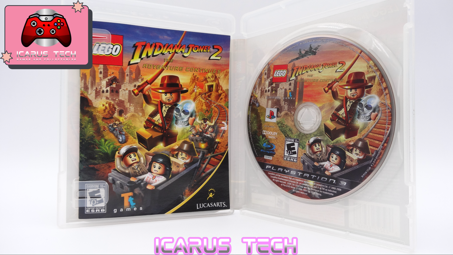 Lego Indiana Jones 2: The Adventure Continues | PS3 | NTSC | CIB