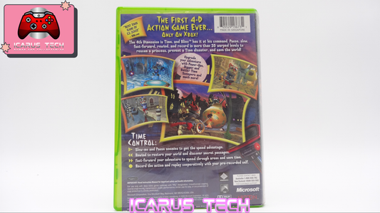 Blinx: The Time Sweeper | XBOX | PAL | CIB