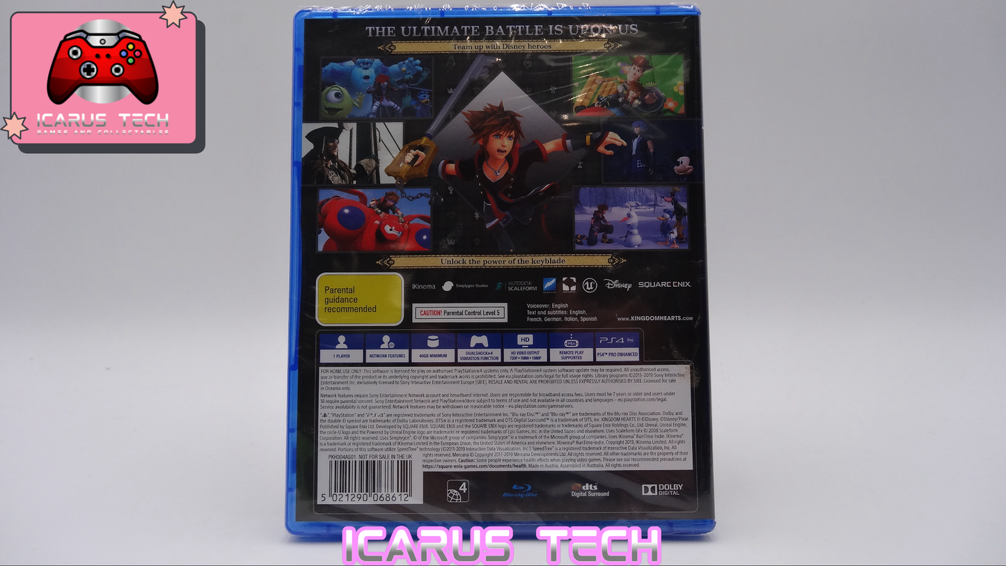 Kingdom Hearts 3 | PS4 | PAL | Sealed