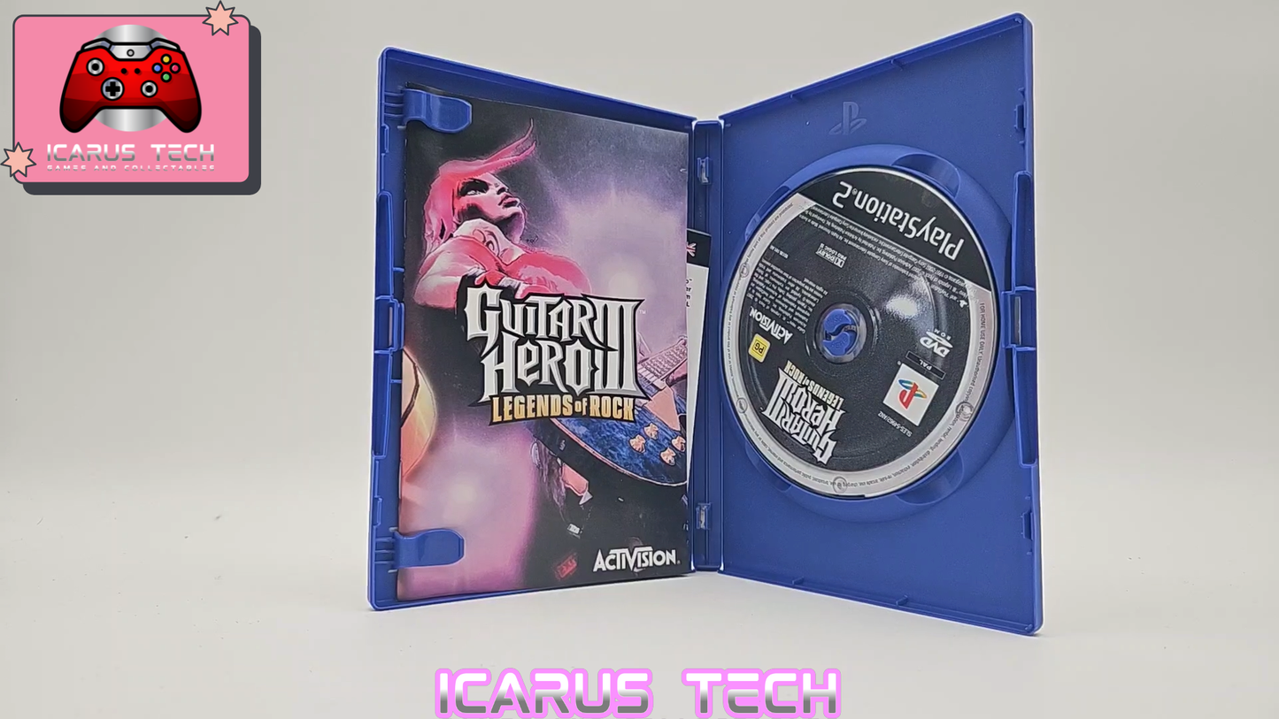 Guitar Hero III: Legends of Rock | PS2 | PAL | CIB