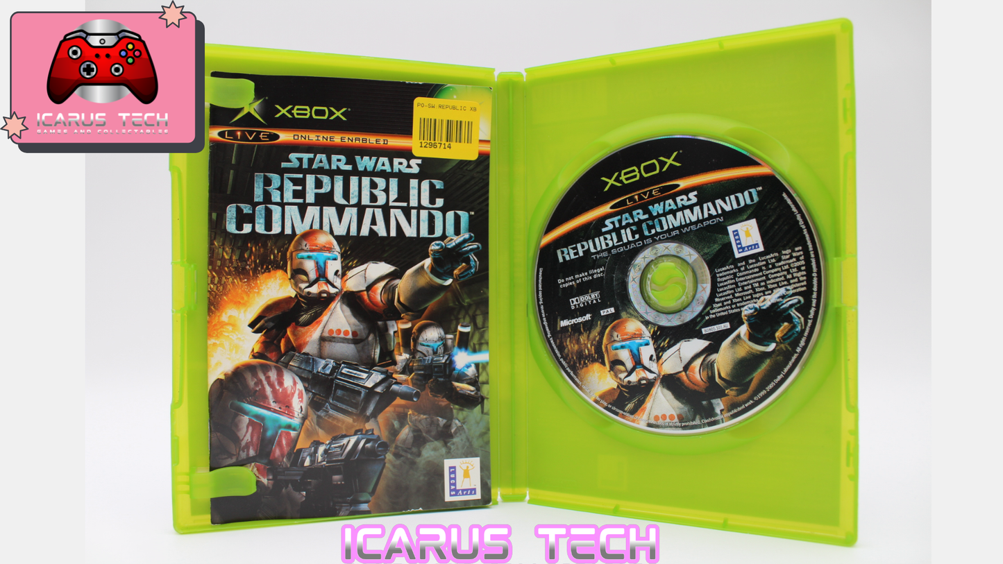 Star Wars Republic Commando | XBOX | PAL | CIB