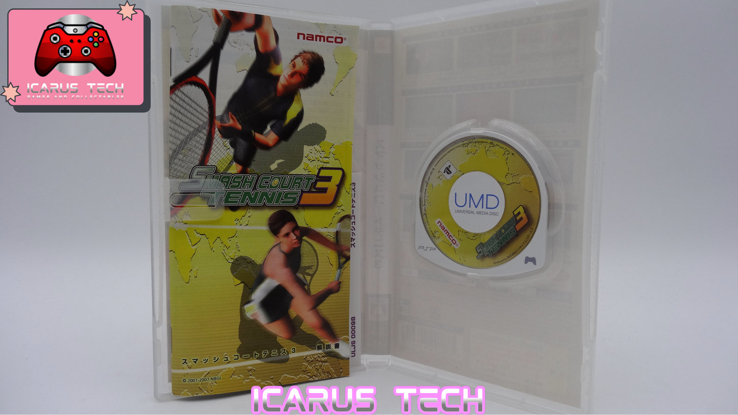 Smash Court Tennis 3 | PSP | NTSC-J | CIB