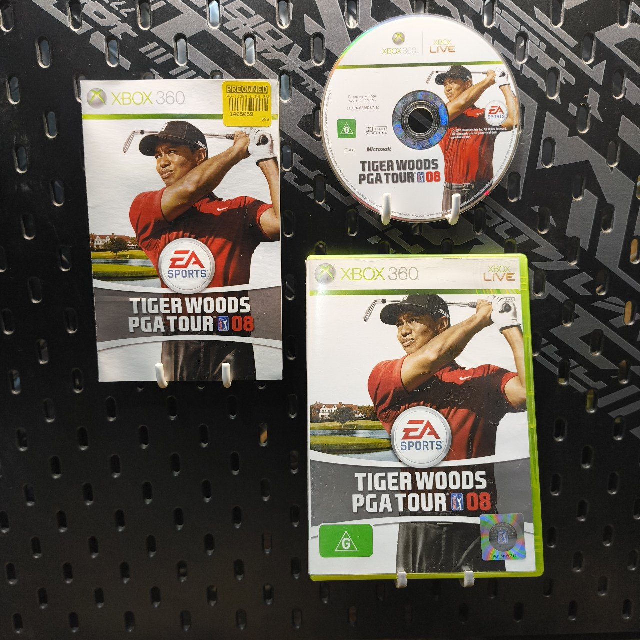 Tiger Woods PGA Tour 08 | 360 | PAL | CIB
