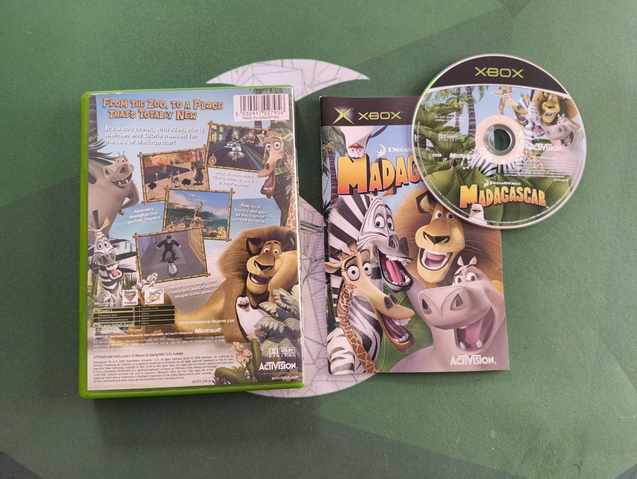 Madagascar | XBOX | PAL | CIB