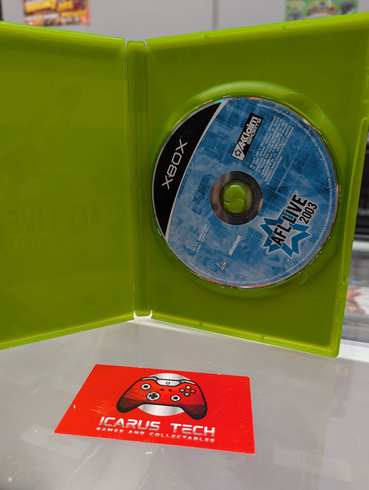 AFL Live 2003 | XBOX | PAL | No Manual