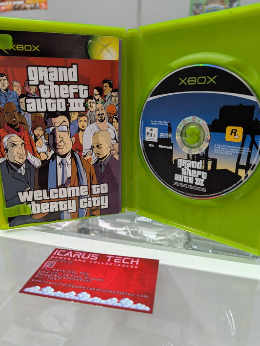Grand Theft Auto III | XBOX | PAL | CIB