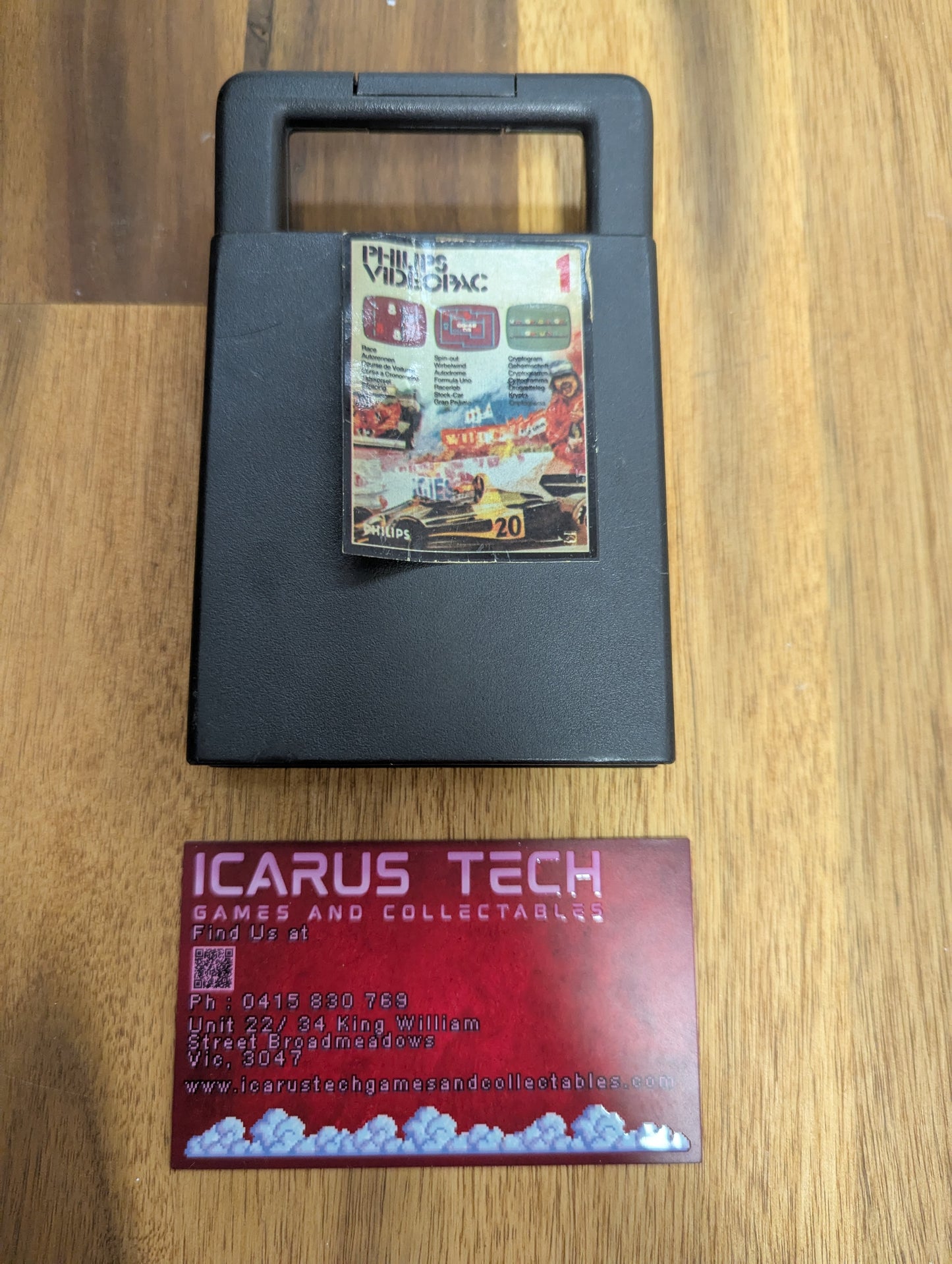 1. Race & Spin-out & Cryptogram | G7000 | PAL | Cart Only