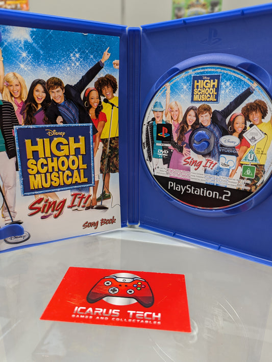 High School Musical: Sing It | PS2 | PAL | CIB