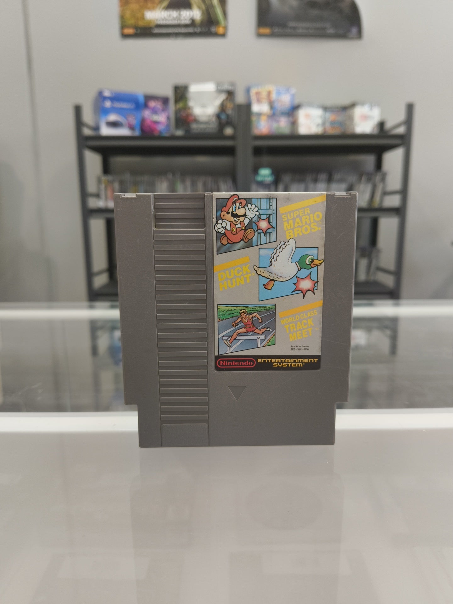 Super Mario Bros Duck Hunt World Class Track Meet | NES | NTSC | CART ONLY