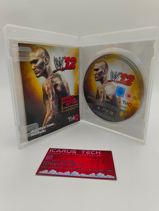 WWE '12 | PS3 | PAL | CIB