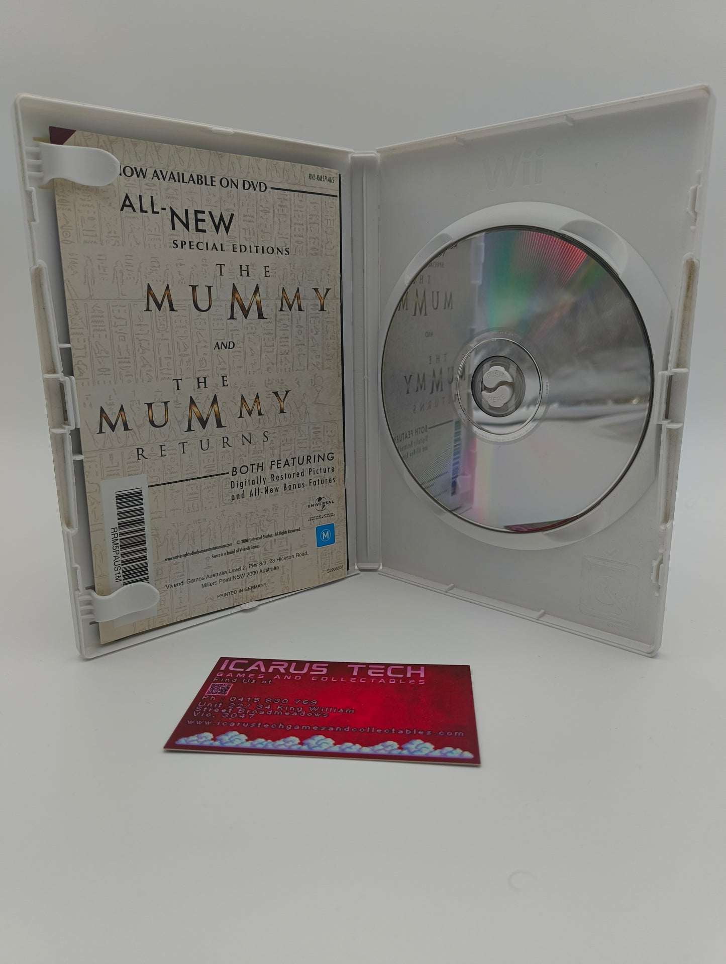 The Mummy Tomb of the Dragon Emperor | Wii | PAL | CIB