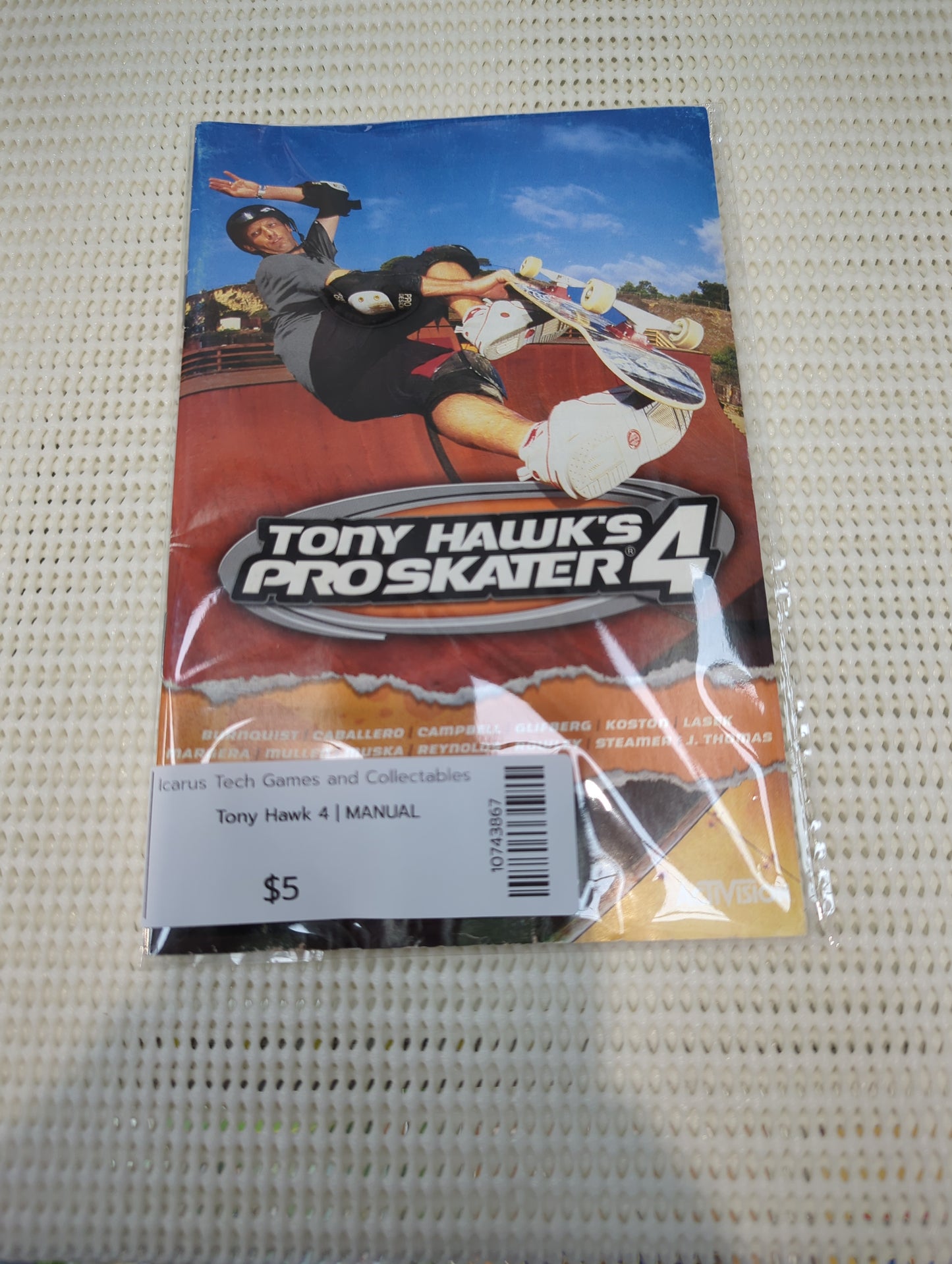 Tony Hawk 4 | MANUAL