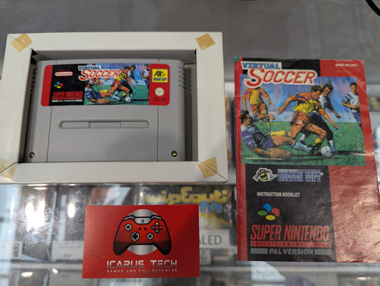 Virtual Soccer | SNES | PAL | CIB