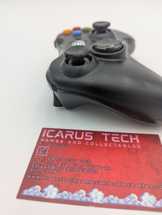 Xbox 360 Controller Black With Battery Pack