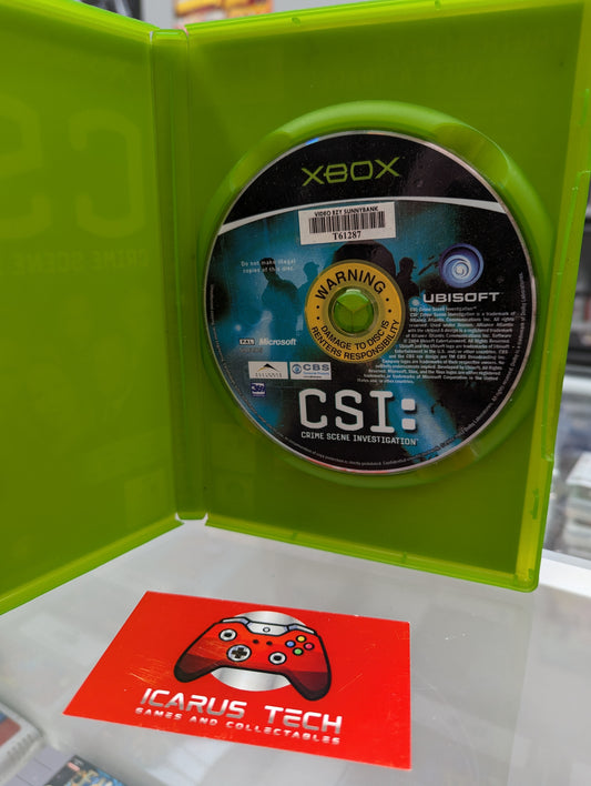 CSI: Crime Scene Investigation | XBOX | PAL | No Manual