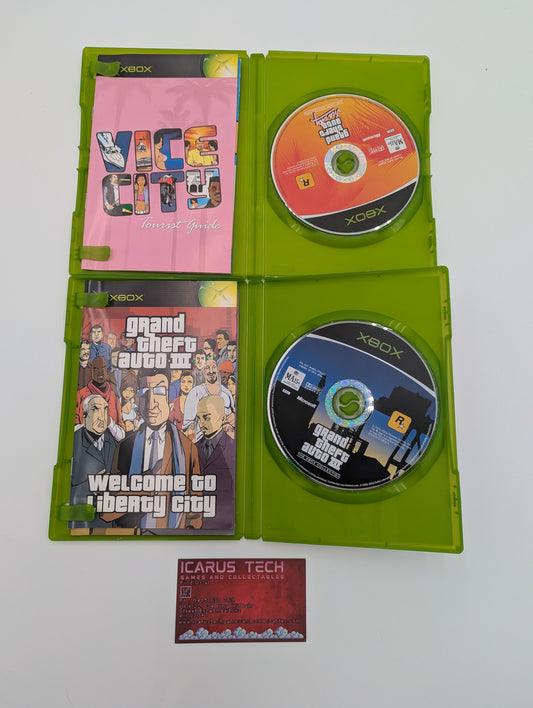 Grand Theft Auto Double Pack | XBOX | PAL | Missing Slip